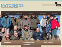 Tablet Screenshot of naturhide.com